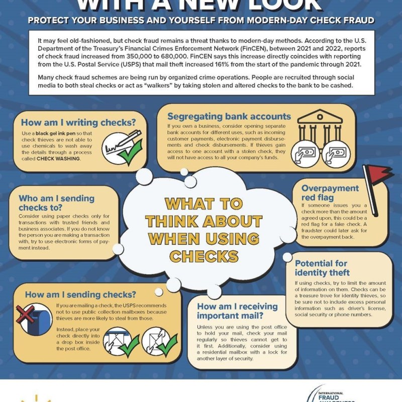 An Old Fraud With a New Look: Protecting Yourself and Your Business From Modern-Day Check&nbsp;Fraud